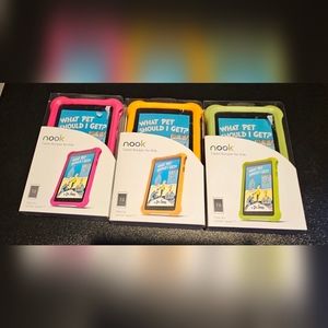 Nook Tablet Bumper‎ - Pink, Orange or Green